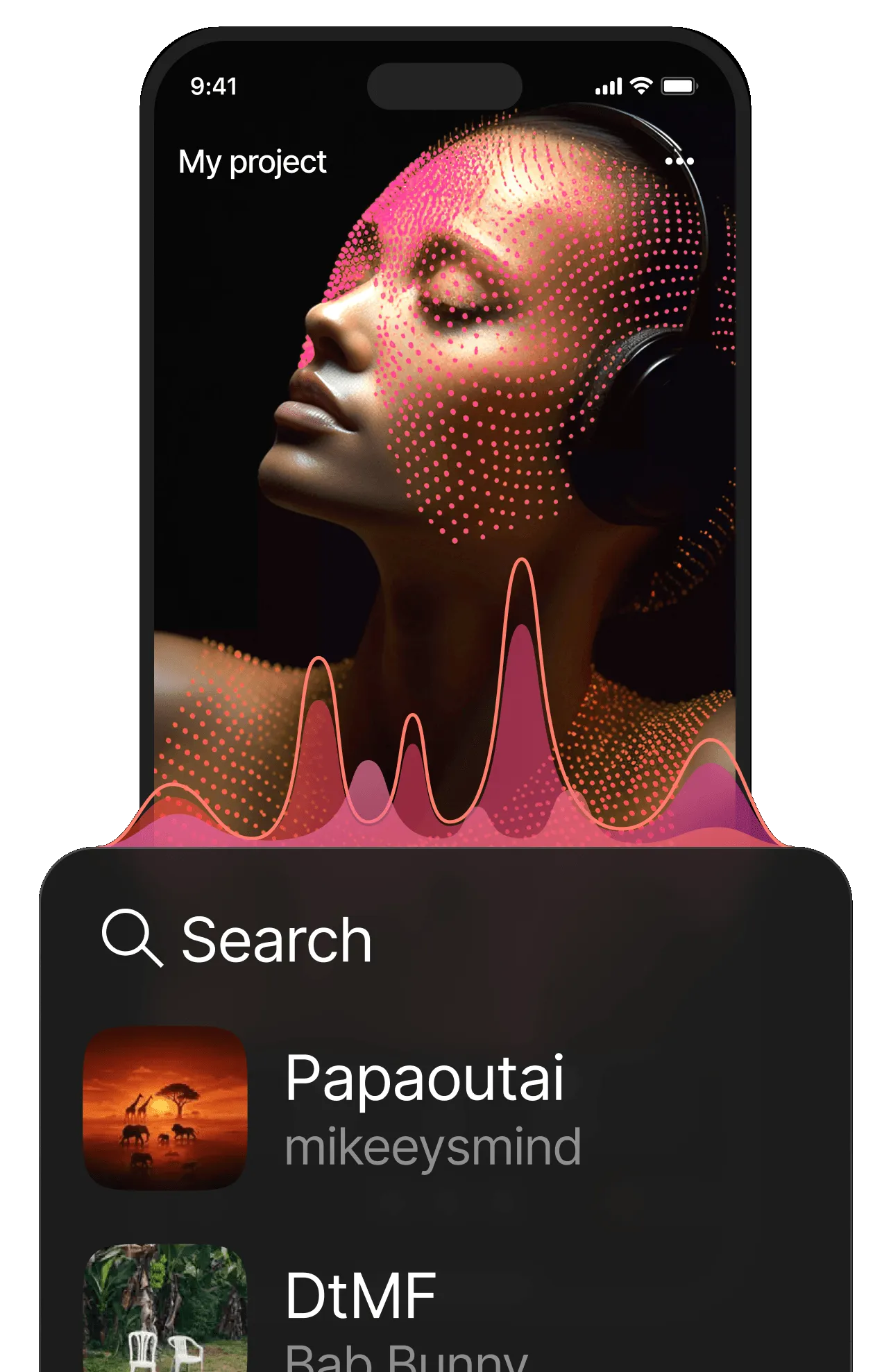 Trending sounds catalogue